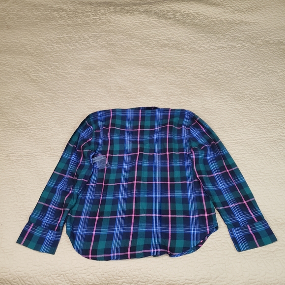 Victoria's Secret plaid pajama top size M - Picture 7 of 7